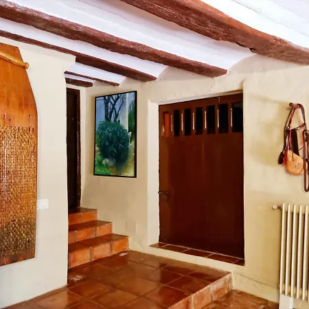 Masia La Sazadilla Con Piscina شاليه