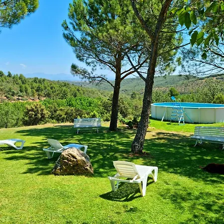 シャレー Masia La Sazadilla Con Piscina